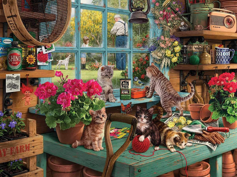 Curious Kittens - 1000 Piece Jigsaw Puzzle - Shelburne Country Store