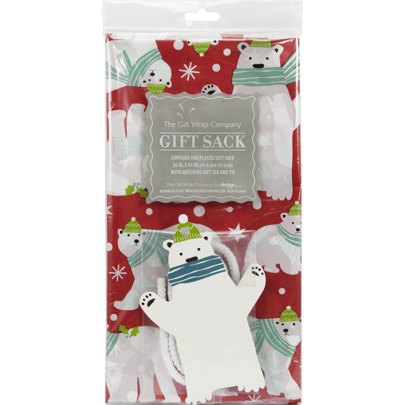 Beary Merry Gift Sack - Shelburne Country Store