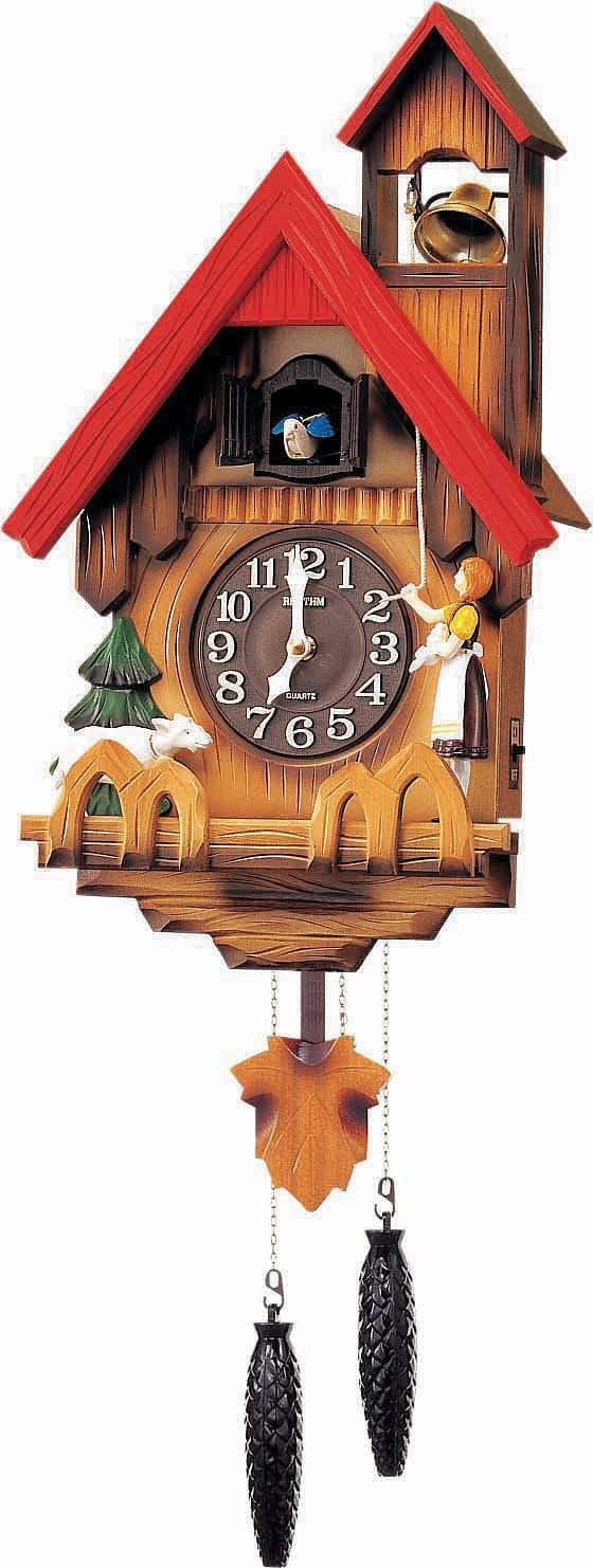 Rhythm Clock Oswald Cuckoo Clock - Shelburne Country Store
