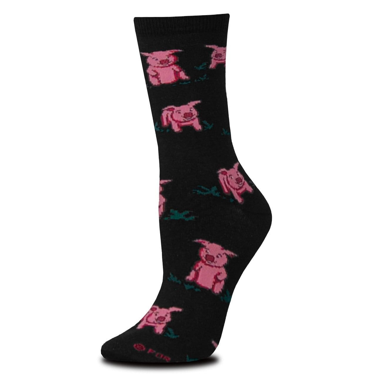Pigs at Night Adult Medium Socks - Shelburne Country Store