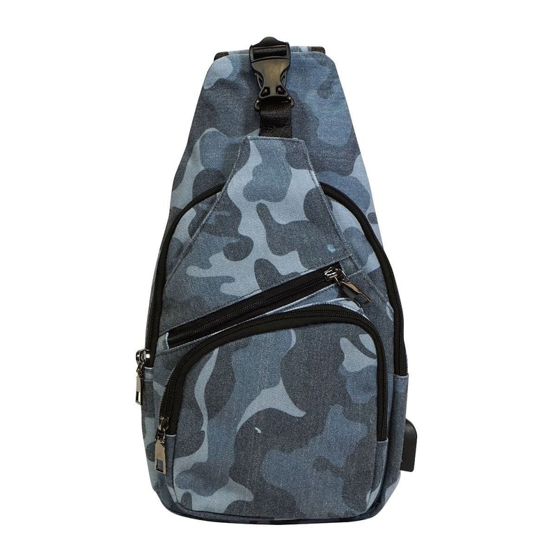 Anti-theft Daypack - Vintage Blue Camo - Shelburne Country Store