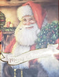 Tall Gift Card Gift Box - Classic Santa - Shelburne Country Store