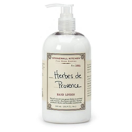Stonewall Kitchen Hand Lotion - Herbes De Provence 16.9 Ounce - Shelburne Country Store