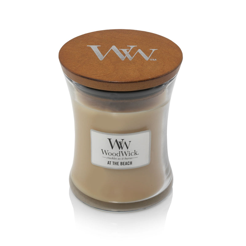 Woodwick Hourglass Jar 9.7 Ounce Candle - At The Beach - Shelburne Country Store