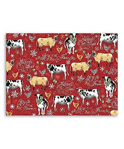 Joy To The Farm Gift Wrap - Shelburne Country Store