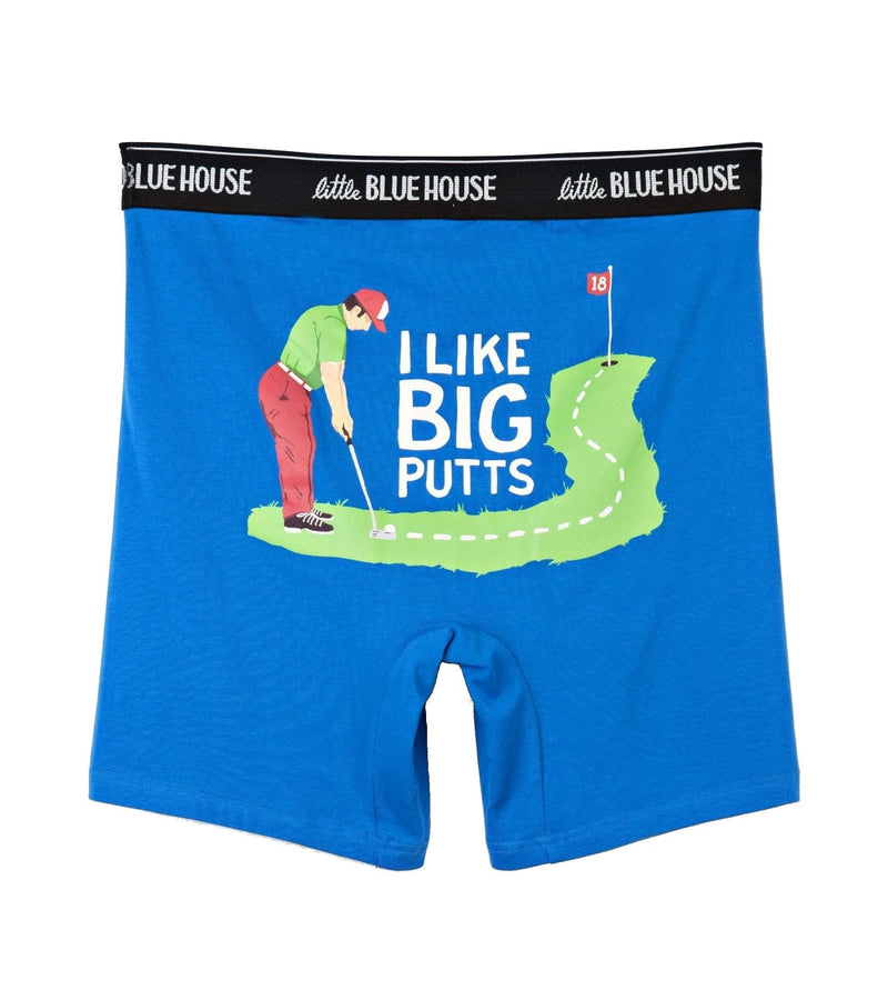 Hatley Men's Boxers - I Like Big Putts - - Shelburne Country Store