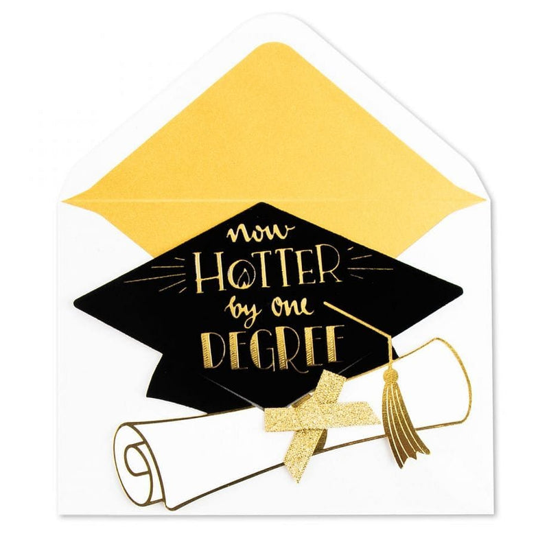 Hotter By One Degree Graduation Card - Shelburne Country Store