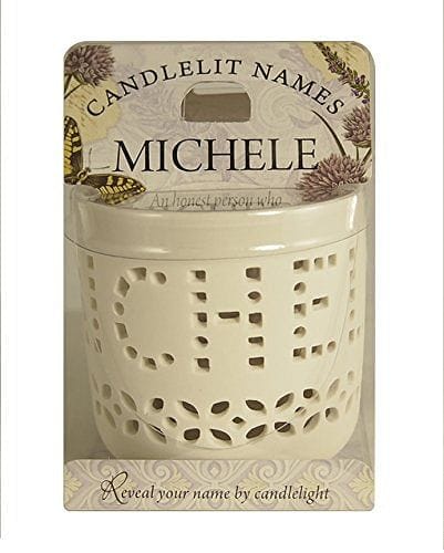 Candlelit Names Votive CandleHolder - Michele - Shelburne Country Store