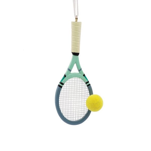 Tennis Ball and Racquet Ornament - Shelburne Country Store
