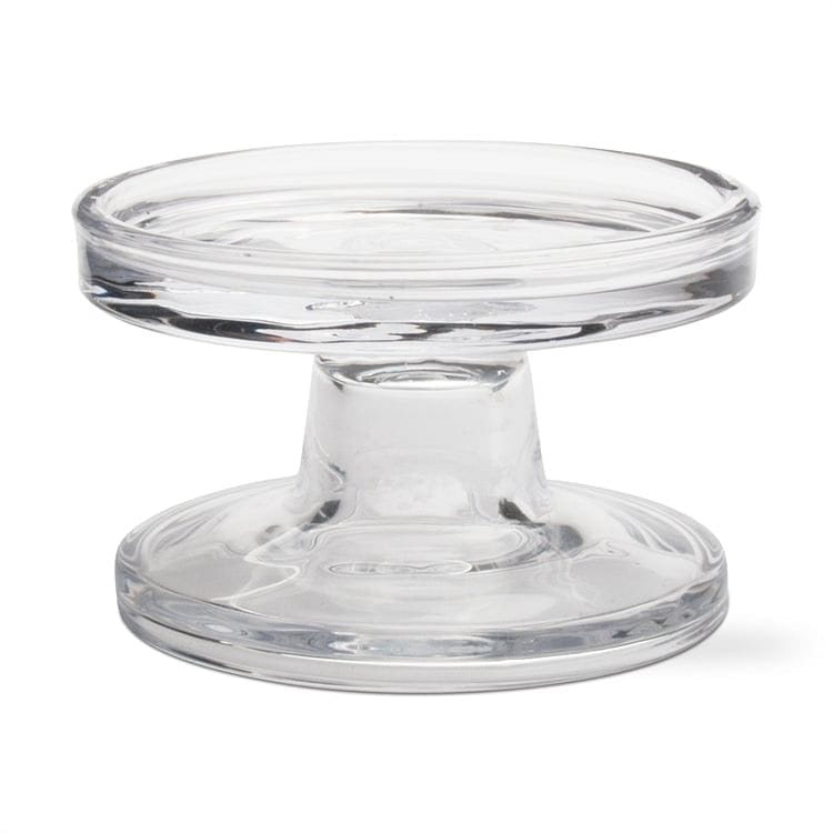 Bobbin Reversible Candle Holder Clear - Shelburne Country Store