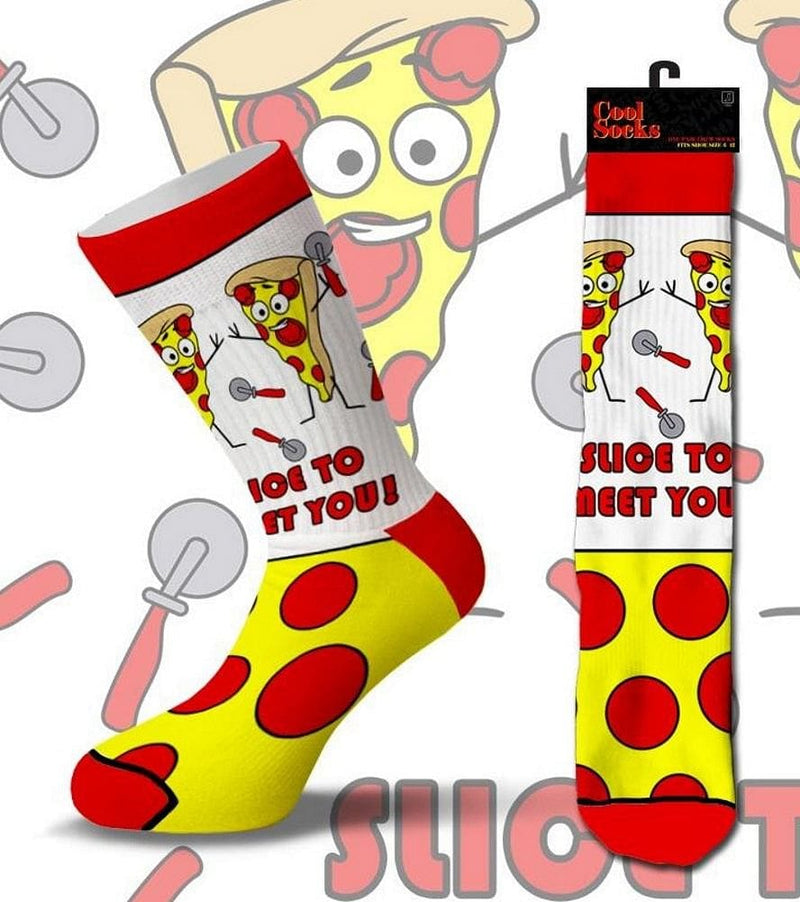 Slice to Meet You Crew Socks - Shelburne Country Store