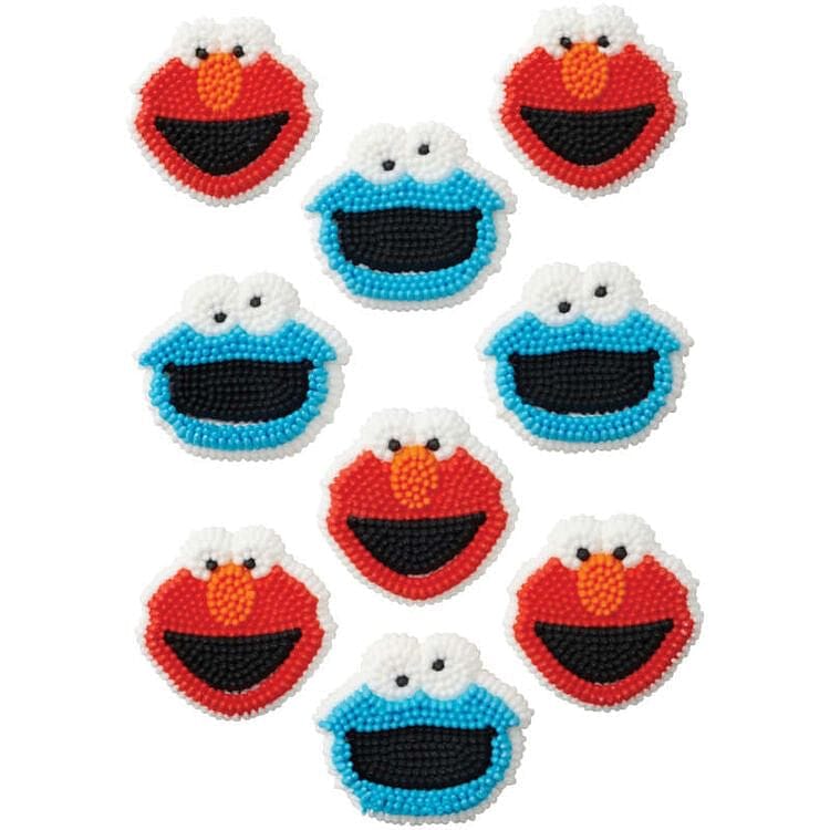 Sesame Street Icing Decorations - 1.34 oz. - Shelburne Country Store
