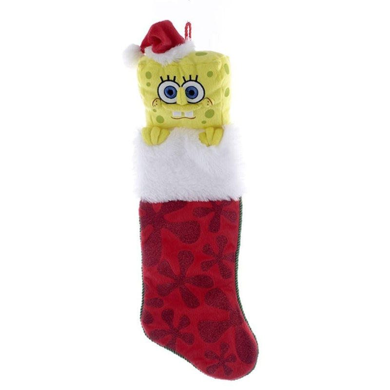 SpongeBob Squarepants Plush Head Stocking - Shelburne Country Store