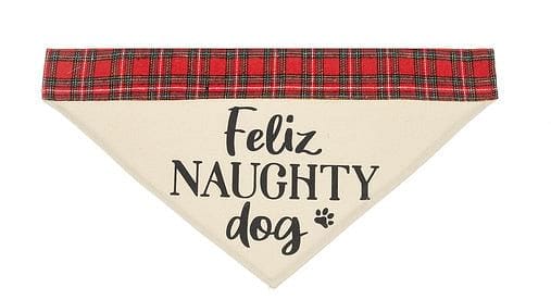 Santa Paws Bandana - Feliz Naughty Dog - Shelburne Country Store