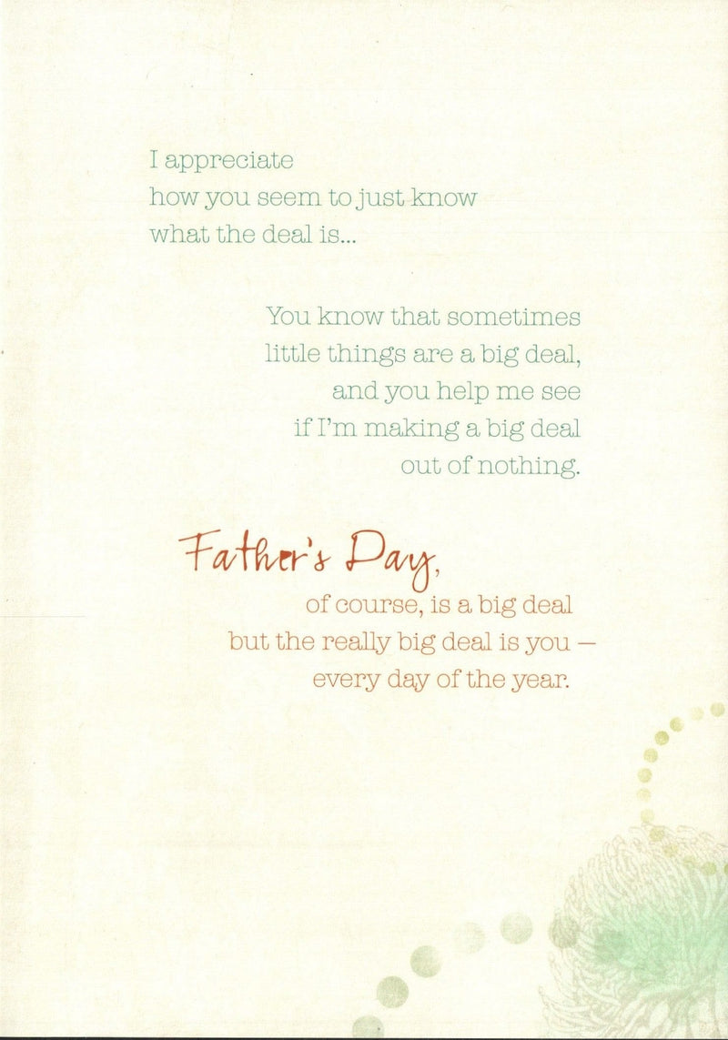 Father's Day Card - Here's The Deal - Shelburne Country Store