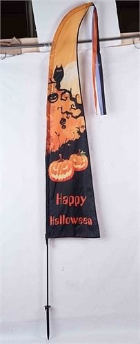 Nylon Happy Halloween Flag - Shelburne Country Store