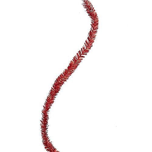 10Y Red Tinsel Garland - Shelburne Country Store