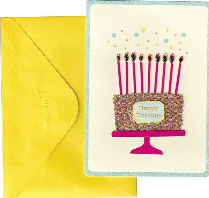 Beaded Birthday Cake - Birthday Card - Shelburne Country Store