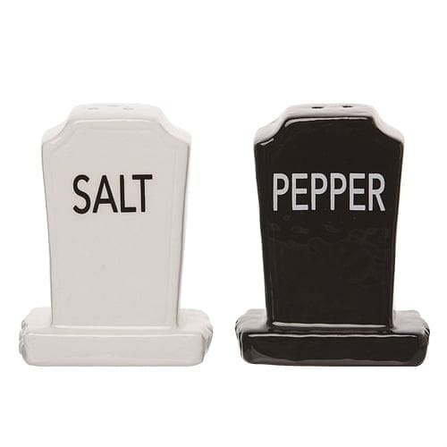 Spooky Tombstone  Salt and Pepper Set - Shelburne Country Store