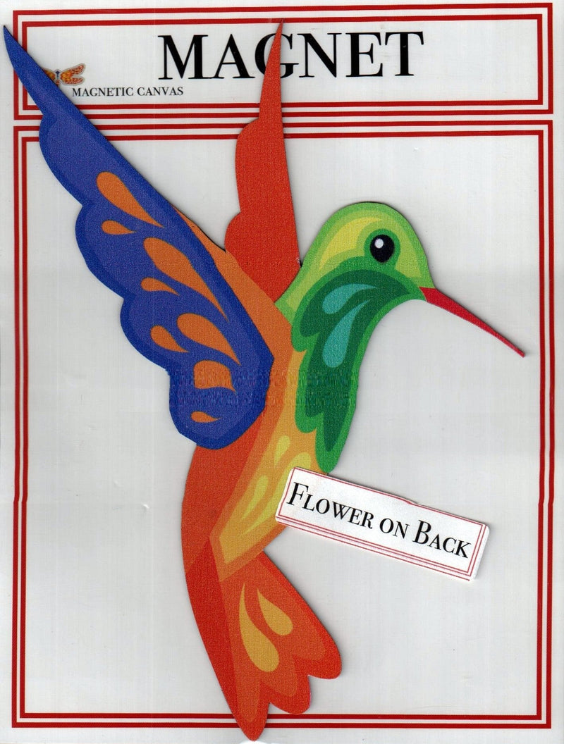 Multicolor Hummingbird  Magnet - Shelburne Country Store