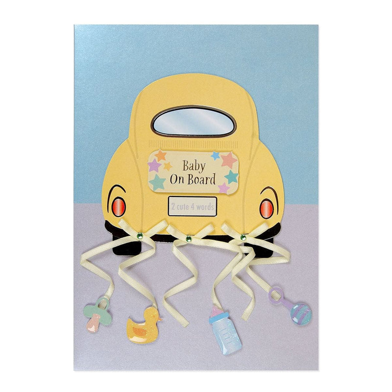 Baby On Board Baby Card - Shelburne Country Store