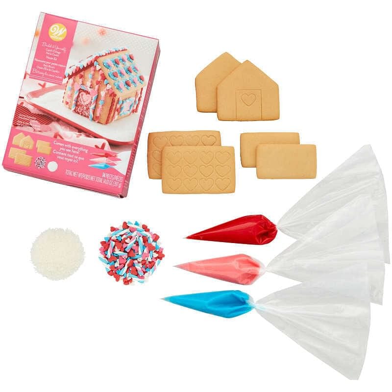 Ready to Build Cupid's Cottage Petite Cookie House Kit - Shelburne Country Store