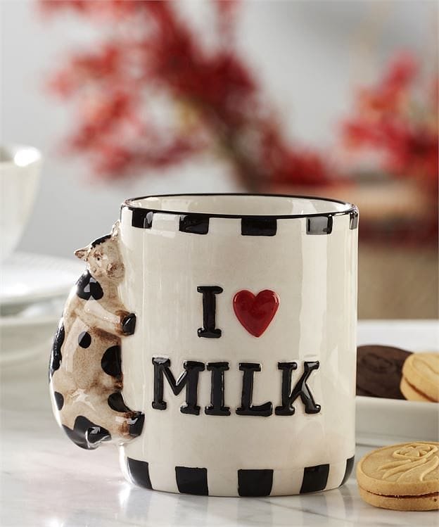 I love Milk - Cow Mug - Shelburne Country Store