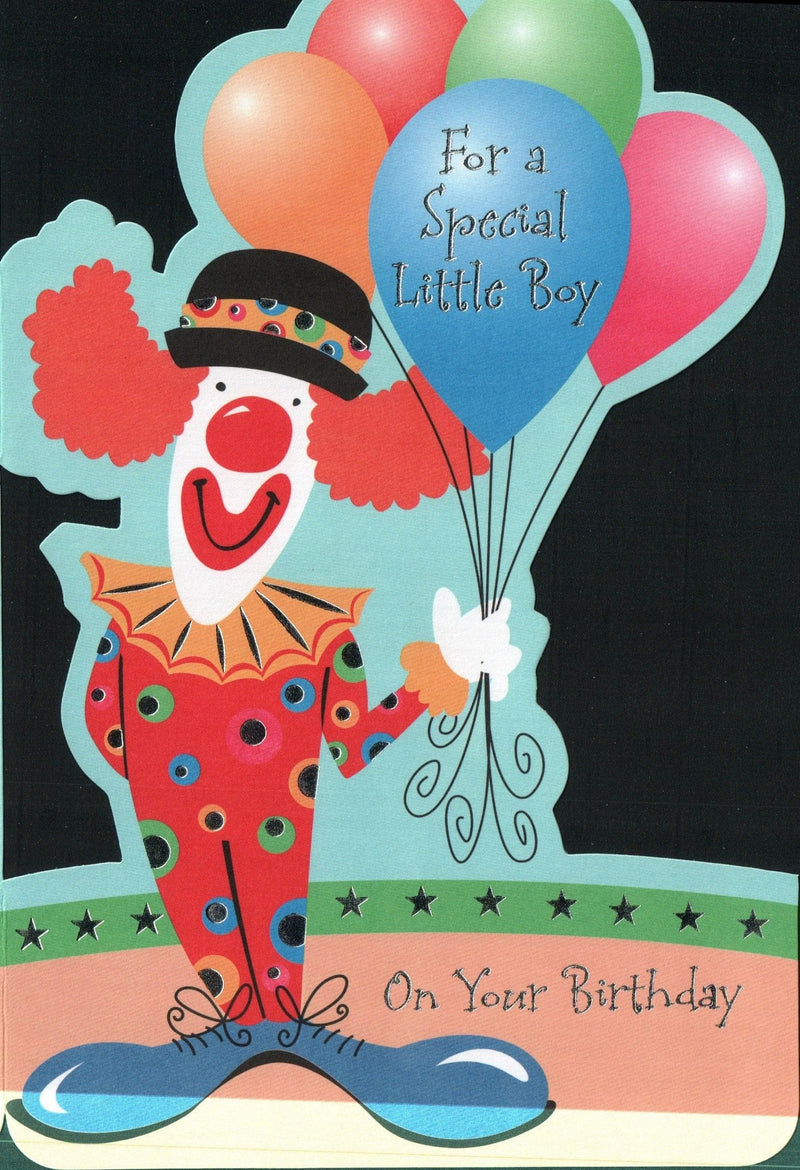 Special Little Boy Clown card - Shelburne Country Store