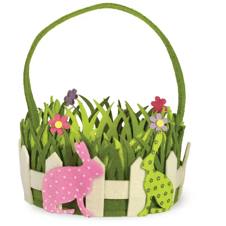 Polka Dot Bunny Easter Basket - Shelburne Country Store