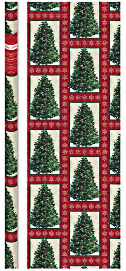 30" (40 square Foot) Roll Wrap - Christmas Tree - Shelburne Country Store