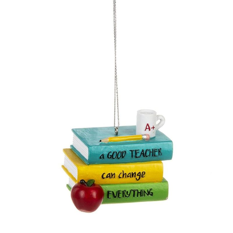 A Good Teacher Can Change Everything Ornament. - Shelburne Country Store