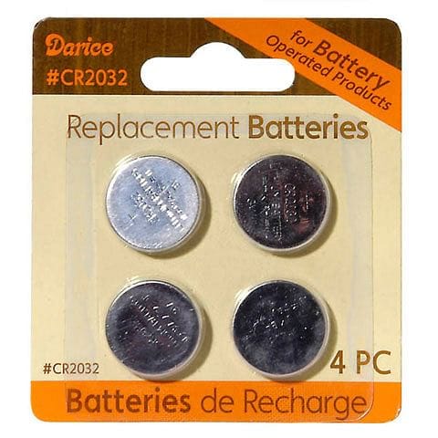 Button Batteries - Battery Size CR2032 - 4 pack - Shelburne Country Store