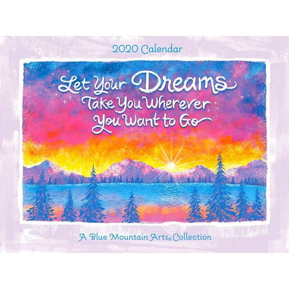 2020 Let your Dreams take you Wall Calendar - Shelburne Country Store