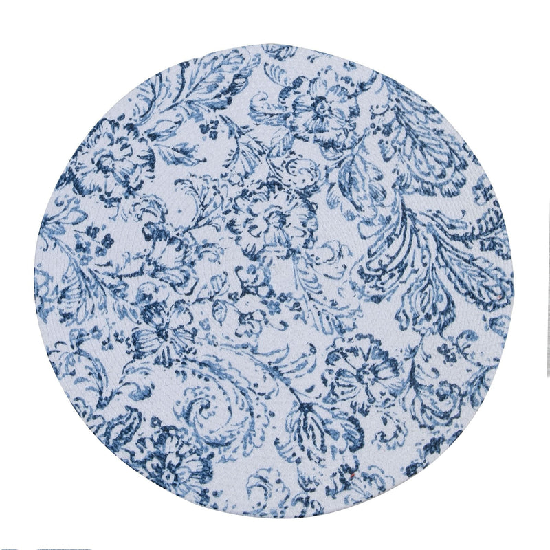 Blue Bohemian Braided Placemat - Shelburne Country Store