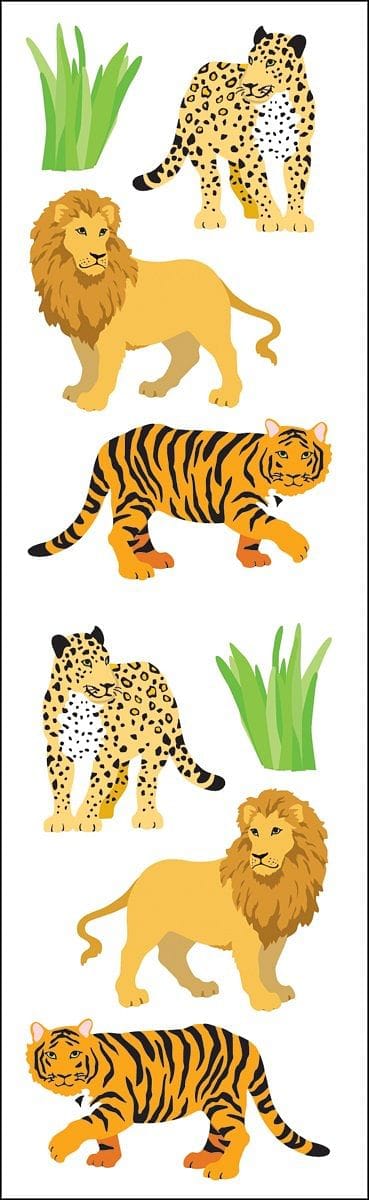 Mrs Grossman's Stickers - Wild Cats - Shelburne Country Store