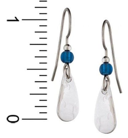 Silver-Tone Drop Earrings - Shelburne Country Store