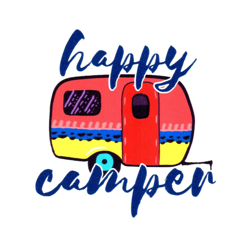 Happy Camper Color Sticker - Shelburne Country Store