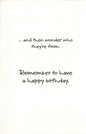 Birthday Card - Remember To Have A Happy Birthday - Shelburne Country Store