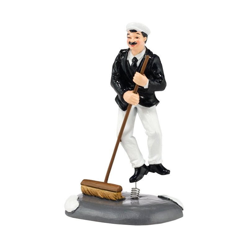 Department 56 Merry Street Sweeper - Shelburne Country Store