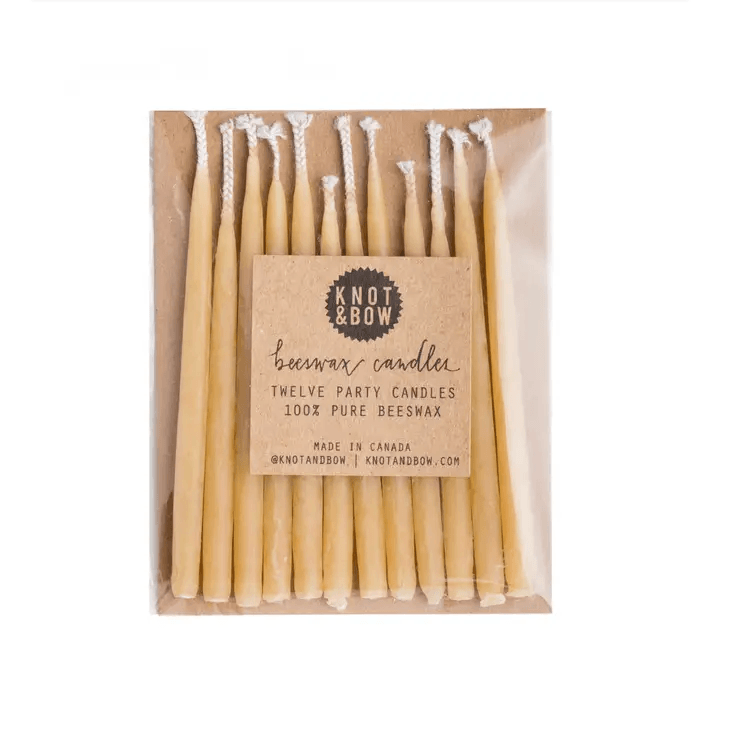 Natural Beeswax Birthday Candles - Shelburne Country Store