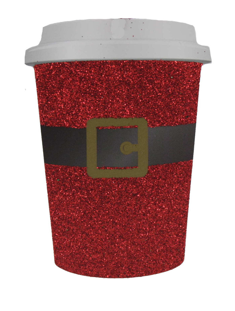 Coffee Cups Christmas Tags - Pack of 5
