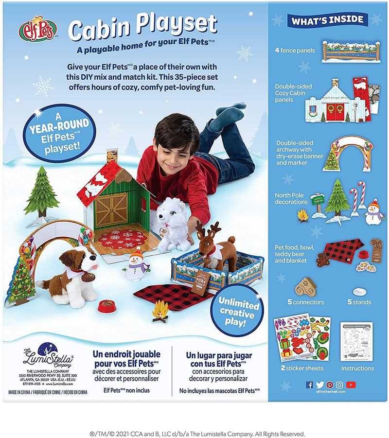 The Elf on the Shelf - Pets - Cabin Playset - Shelburne Country Store