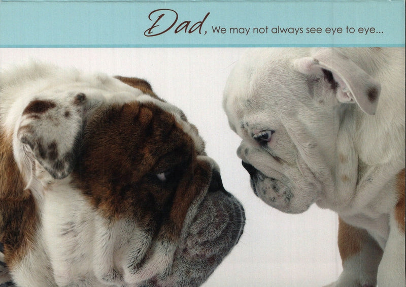 Bulldog Fathers Day Card - Shelburne Country Store