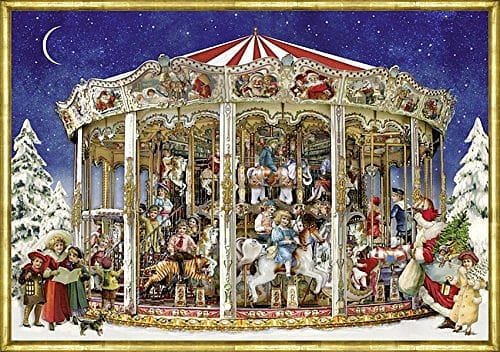The Christmas Carousel Standard Size Advent Calendar - Shelburne Country Store