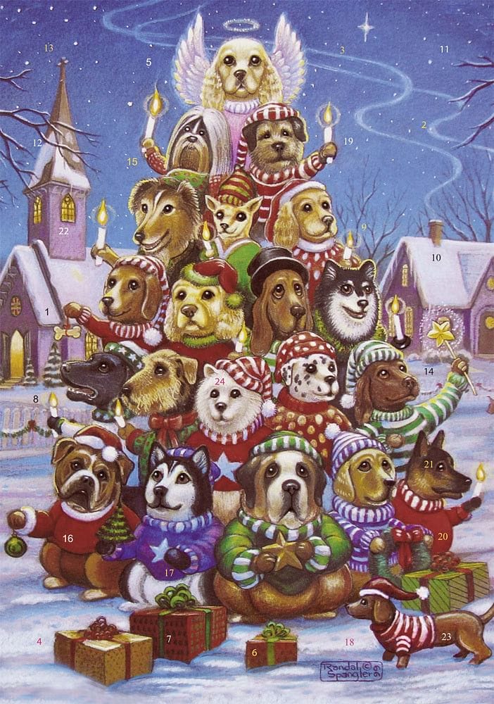 Canine Christmas Tree Advent Calendar - Shelburne Country Store
