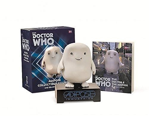 Doctor Who: Adipose Collectible Figurine and Illustrated Book Mini Kit - Shelburne Country Store