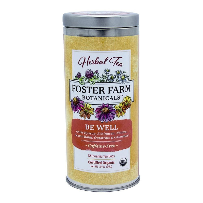 Foster Farm Organic Herbal Tea - Be Well - Shelburne Country Store