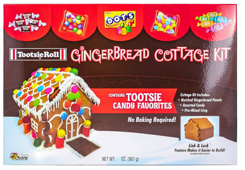 Gingerbread House Kit - Tootsie Roll - Shelburne Country Store