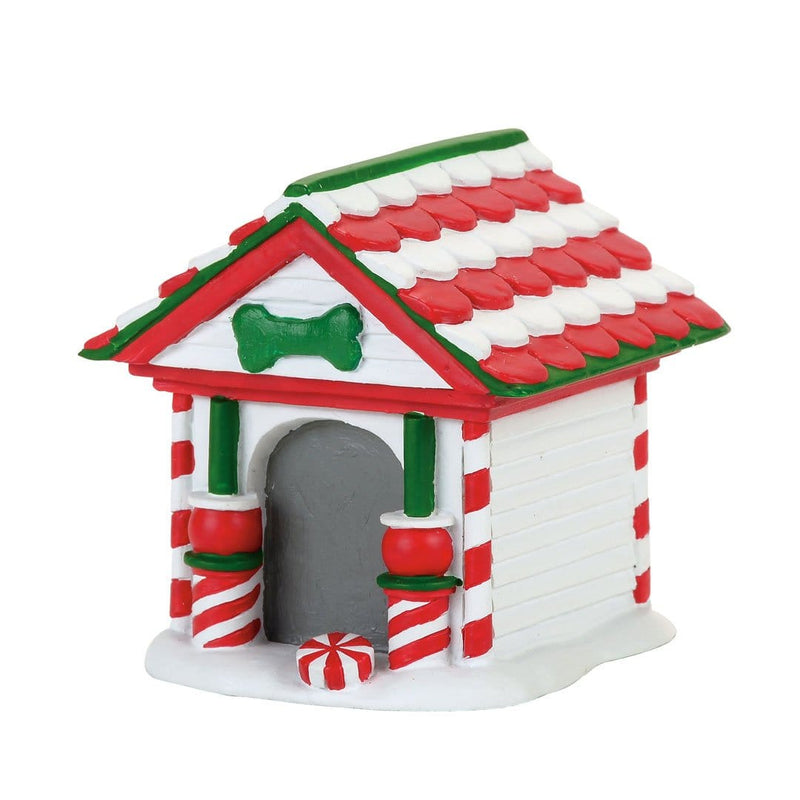 Department 56 Peppermint Dog House - Shelburne Country Store