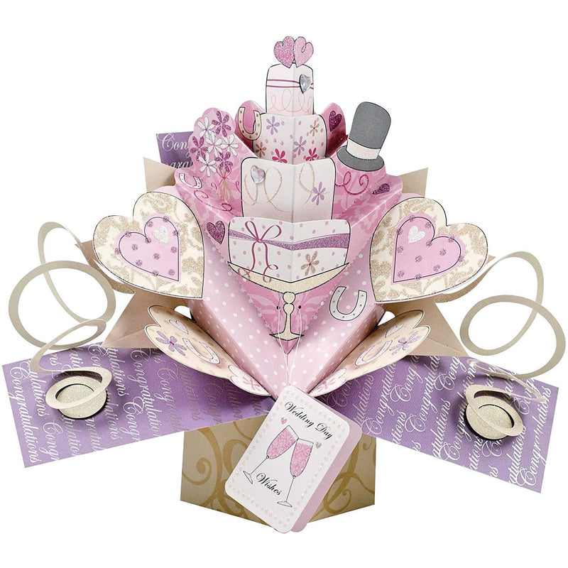 Wedding Cake 3D Popup Card - Shelburne Country Store